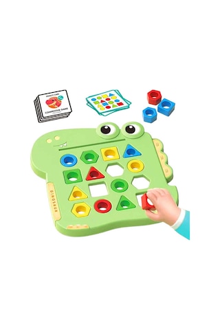 Dinozor Eşleştirme Oyunu Eğitici Zeka Oyunu 3+