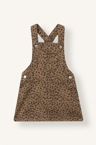 Defacto Leopar Desenl Twıll Salopet Elbise Kız Bebek I1479a526aubn256 Kahve-bn256