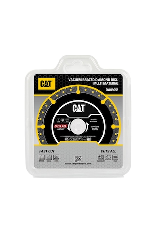 Cat Da09052 115mm Profesyonel Çelik, İnox, Alüminyum, Pvc, Fayans, Çok Amaçlı Elmas Kesme Diski Soketli, Aralıklı Kenar