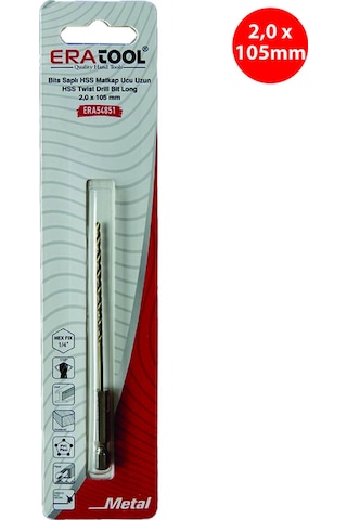 Bits Saplı Hss Matkap Ucu Uzun 2,0 105 Era54851 Eratool