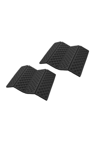 Microcase Katlanabilir Portatif Kamp Piknik Outdoor Oturma Matı Minderi 40x30 Cm Al5908 2 Adet Siyah