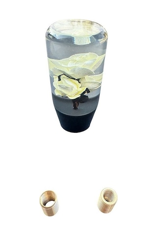 Güllü Vites Topuzu Beyaz Diğer