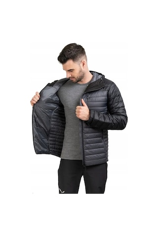 Rab Microlight Alpine Kaz Tüyü Ceket Siyah/gri Renk Siyah