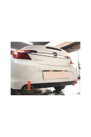 Opel İnsignia A Difüzör + Egzoz Görünüm Parlaksiyah Difizör 2013 2014 2015 2016 2017 Arka+bodykit+ek