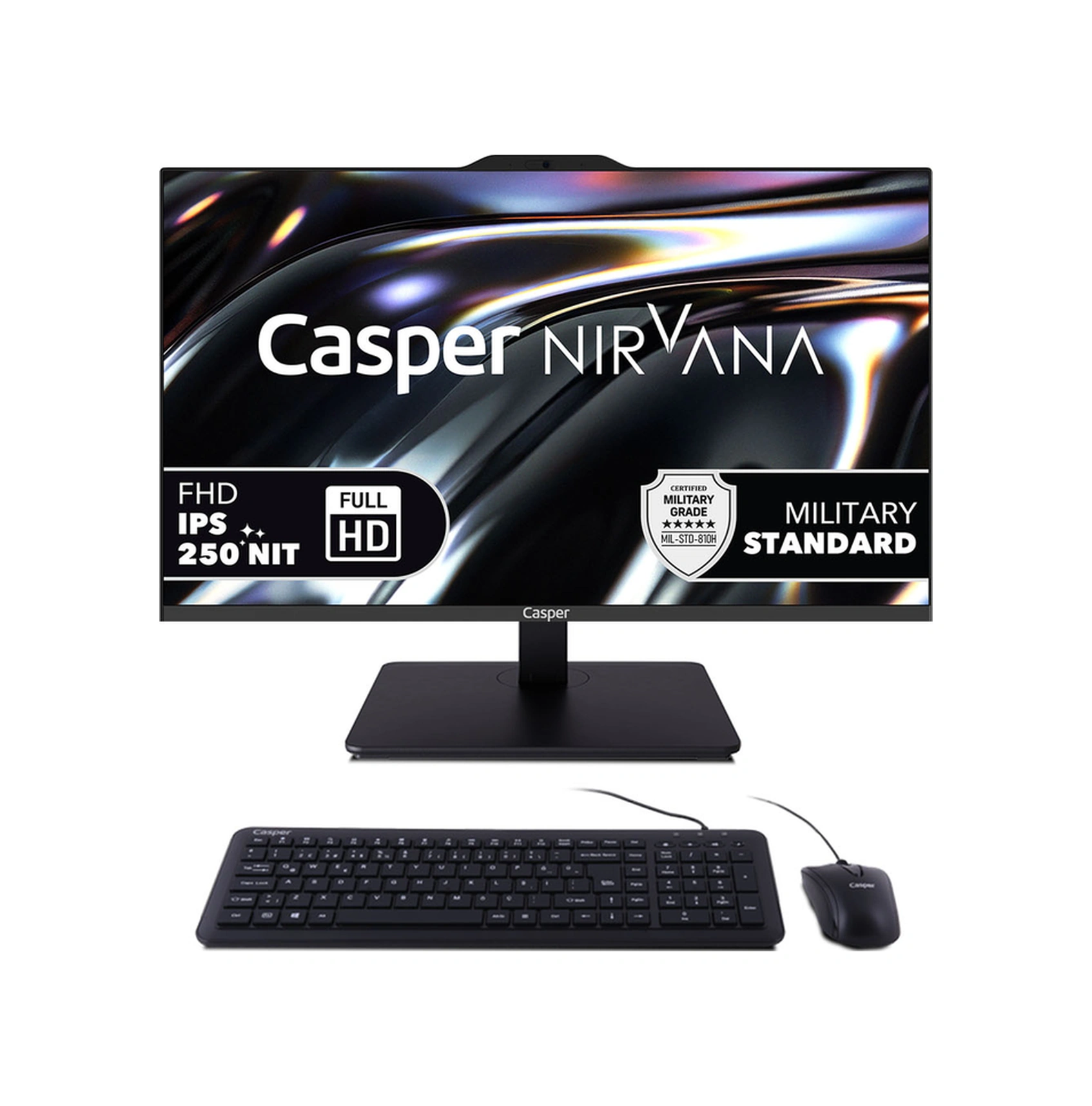 Casper Nirvana A80.1342-DF00X-V-S i5-13420H 32 GB 1 TB NVMe SSD 23.8" Dos AIO Masaüstü Bilgisayar