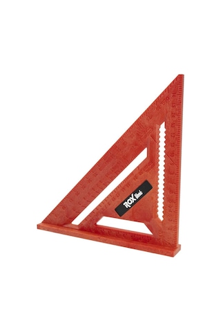 Rox Wood 0022 Abs Plastik Üçgen Marangoz Gönye 175 Mm