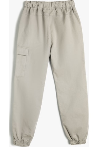Koton Kargo Jogger Pantolon Cepli Beli Bağlamalı Gri 4skb40008tw 4SKB40008TW031 Gri