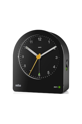 Braun Bc22b Siyah Klasik Analog Alarmlı Masa Saati Brn.bc22b