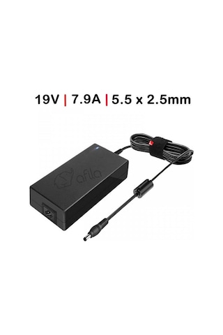 Standart 19v 7.9a 150w 5.5 2.5mm Notebook Adaptörü 7.89a, 7.7a, 7.69a, 7.1a, 6.92a / Rna-ac04