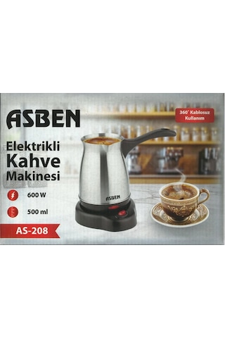 Asben AS-208 600 W Elektrikli Türk Kahve Makinesi