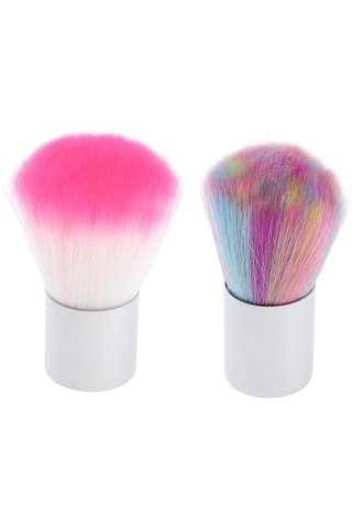 Homyl Saç Kesme Fırçası Boyun Duster Berberler Gökkuşağı