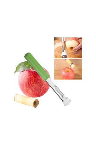 Küçük Elma Oyma Aleti Paslanmaz Çelik Mutfak Çekirdeği Temizleme Aracı Cupcake Corer Apple Soyucu Özlü Elma, Ar