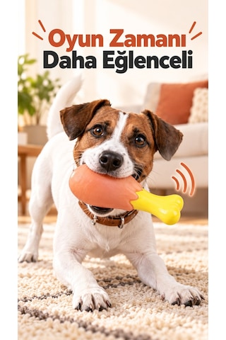 Tavuk Budu Köpek Diş Kaşıma Çiğneme Oyuncağı