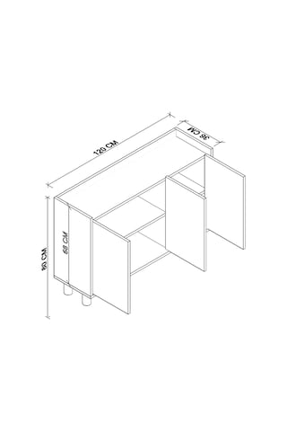 Bono Çok Amaçlı Konsol , Kahve Köşesi Beyaz