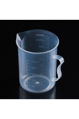 Sones 10 Adet 250ml Gıda Sınıfı Pp Plastik Matara Dijital Ölçüm Kabı Silindir Ölçek Ölçü Cam Laboratuvar Laboratuvar Aletleri