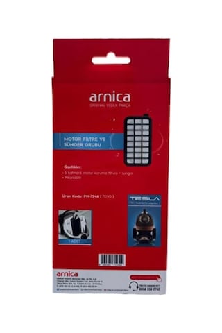 Arnica Tesla Uyumlu Süngerli Motor Koruma Filtresi