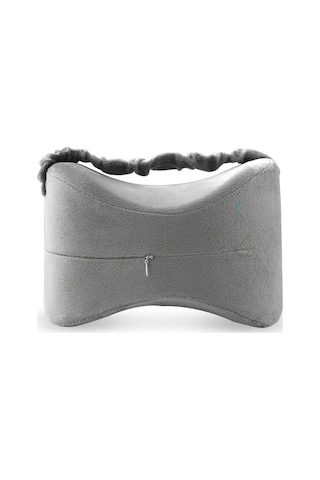 Shineyee Piyasa Ambalajlı Gri Memory Foam Bacak Yastığı - Gebeler İçin Knee & Ayak Desteği, Basınç Azaltıcı, 15-20cm Ayarlanabilir, Yıkama Kolay Gri