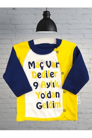 Mdrandy %100 Pamuk Tulum Seti Fenerbahçe Lacivert - Sarı