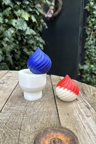 Rus Masalı Mum Kalıbı Silikon Çok Renkli