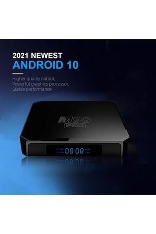 Lobo Ultra Hd Android Tv Box 4k Android Tv Tv Box Tv Stick Akıllı Tv Medya Oynatıcı M98 Pro