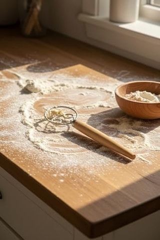 Pratikyus Ahşap Saplı El Mikseri Ve Hamur Karıştırıcı- Çırpıcı Hamur Karıştırıcı
