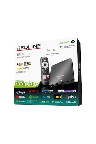 Redline RV5 Android 11 Lisanslı TV Box
