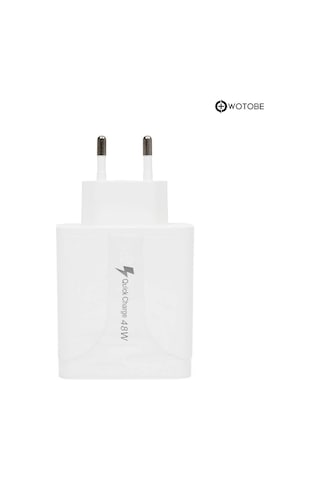 4 Usb 1 Type-c Usb Iphone Ipad Samsung Huawei Oppo Xiaomi Uyumlu 48w Hızlı Şarj Başlığı