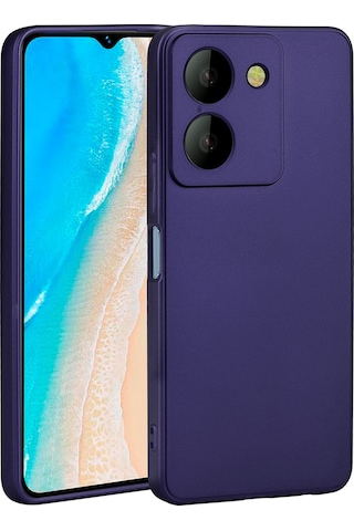 Goocamp Vivo Y36 4g Kılıf Premier Silikon Kapak - Rose Gold Rose Gold