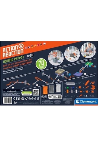 Clementoni Action 6 Reaction Domino Etkisi Lisanslı Ürün