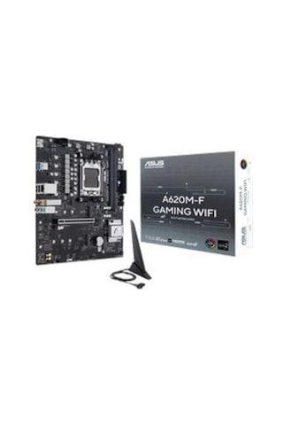 Asus Prime A620m-f Gamıng Wıfı 8000mhz Ddr5 Soket Am5 M.2 Hdmı Matx Anakart Kdo