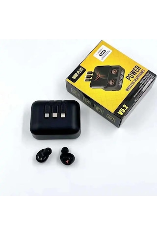 Torima M88 Plus Şarj Göstergeli Powerbank Özellikli Bluetooth Kablosuz Kulak İçi Kulaklık