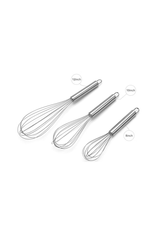 Hangfox 20 Cm Paslanmaz Çelik El Şekeri, Mutfakta Yumurta, Krem Ve Hamur Karıştırma Aracı Diğer