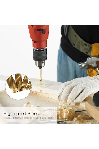Merttools Hss Kaplama Titanyum Yüksek Hızlı Çelik 4 Mm 10 Adet