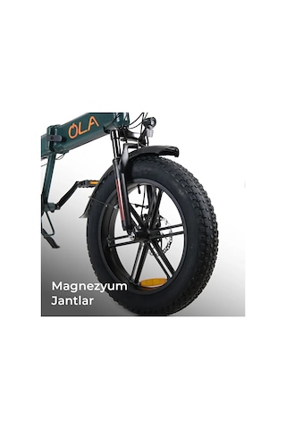 OLA EFD3 Gizli Bataryalı Katlanabilir Elektrikli Bisiklet 20”