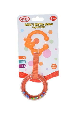 4122 Zuzu  Çıngıraklı Halka Çok Renkli