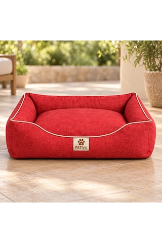 Patiyu Vera Premium Yatak - Bordo / Xlarge