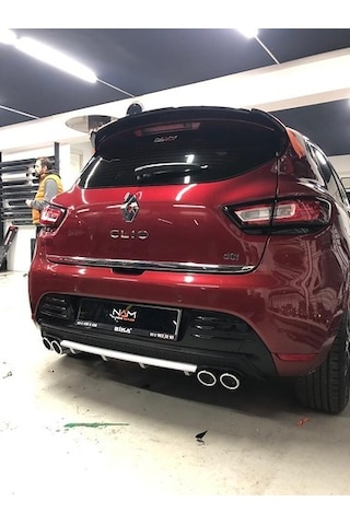Clio 4 Bagaj Üstü Spoiler Spoyler Plastik Boyasız