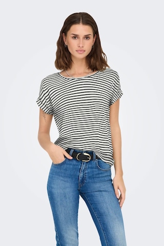 Only Bayan T Shirt 15206243 Siyah-beyaz Siyah-beyaz