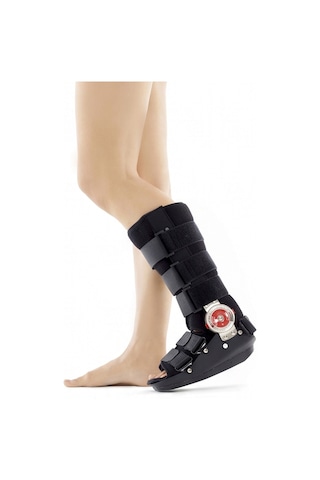Code: Ort-365 Rom Walker Açı Ayarlı Ortopedik Yürüme Botu Uzun Seçenekli Siyah