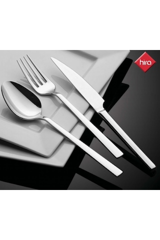 Hira 12 Adet Çubuk Model Pasta Bıçak 304 Kalite 10 mm