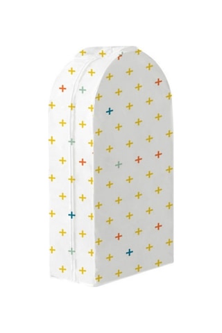 Sones Üç Boyutlu Askılı Cep Gardırop Askılı Cep Toz Kapağı, Boyut: Büyük Artı İşareti Diğer