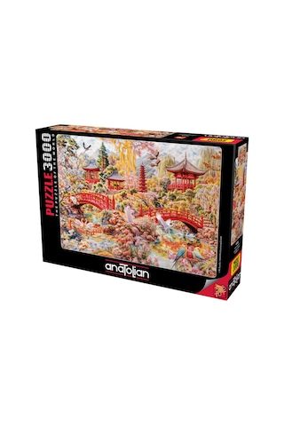 Anatolian 3000 Parçalık Puzzle - Japon Bahçesi 4938