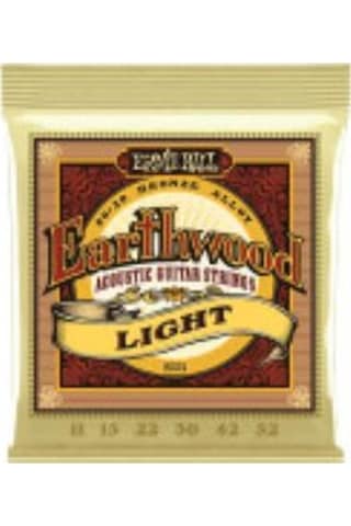 Ernie Ball P02004 Earthwood Light 80/20 Bronze 0.11 - 0.52 Akust