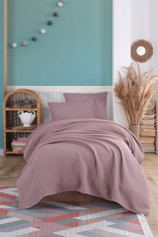Ecocel Pike Örtü Junior 140x230cm Karde Mürdüm Mürdüm