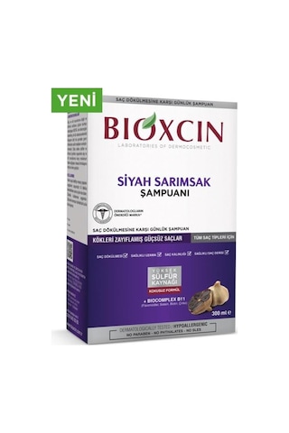 Bioxcin Siyah Sarımsak Şampuanı 300 ML