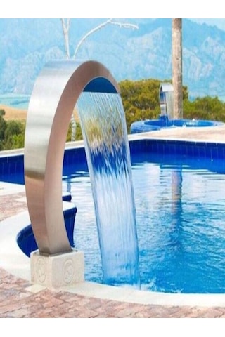 DEV PASLANMAZ 600x900 mm Kobra Tipi Havuz Şelale AISI 316 Kalite