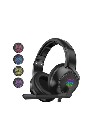 Canpay​ Onikuma K19 RGB 3.5MM Kablolu Kulak Üstü Oyuncu Kulaklığı