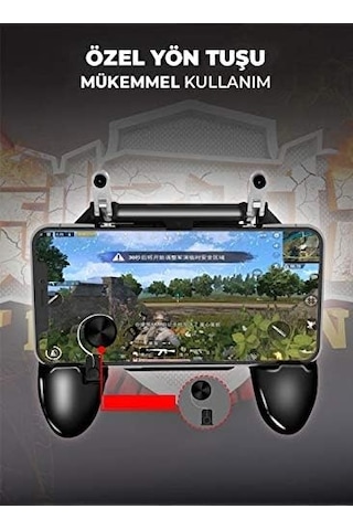 W11+ Pubg Ateşleyici Tetik Joystick Oyun Konsolu Kolu