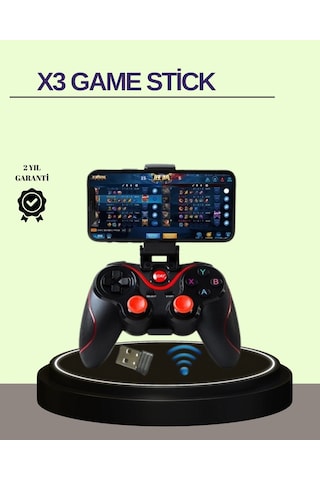Ceylan Adam Çift Analog Joystick Ve 14 Tuşlu Bluetooth Oyun Kumandası