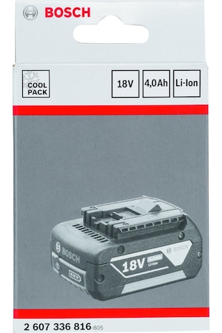 Bosch 18 V 4.0 Ah Mw-C Li-Ion Akü 2607336724